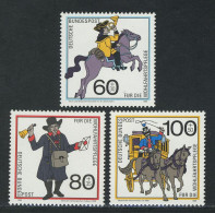 1437-1439 Wofa Postbeförderung 1989, Satz Postfrisch ** - Ungebraucht