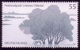 2343 Einzelmarke Aus Block 62 Nationalpark Unteres Odertal Auenlandschaft, **  - Unused Stamps