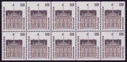 HBl. 39 Aus MH 35 SWK Schloß Bellevue 1997, Postfrisch - Zusammendrucke