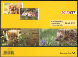 FB 36 Tierkinder: Fuchs Und Igel, Folienblatt Mit 10x 3053-3054, ** Postfrisch - 2011-2020