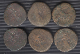 Kashan 3-coin Copper Set  Ca 100 AD Rare Coins - Indien