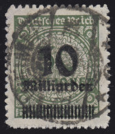 336BP Rosetten-Muster 10 Mrd Auf 50 Mio M Gestempelt O Geprüft - Used Stamps