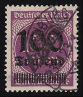 289a Ziffern Im Kreis 100 Tsd Auf 100 M Gestempelt O Geprüft - Used Stamps