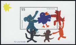 Block 64 Für Uns Kinder Und Tierkinder 2003 -Tiere Tanzen Ringelreihen, ** - Nuevos