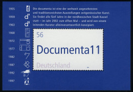 Block 58 Documenta11 Kassel 2002, Postfrisch ** - Ongebruikt