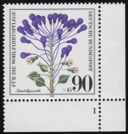 1062 Ackerwildkräuter Hyazinthe 90+45 Pf ** FN1 - Unused Stamps
