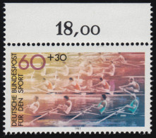 1094 Sporthilfe 60+30 Pf Rudern ** Oberrand - Unused Stamps