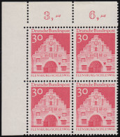 493 Bauwerke ER-Vbl. O.l.: Breite AZ Oben Nach Dezentrierten Markenbildern, ** - Unused Stamps