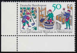 1063 Weinbau ** Ecke U.l. - Unused Stamps