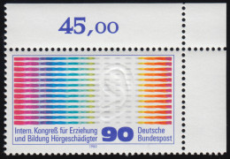 1053 Hörgeschädigte ** Ecke O.r. - Unused Stamps