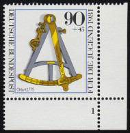 1093 Jugend Optische Instrumente 90+45 Pf ** FN1 - Unused Stamps