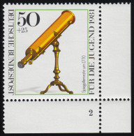 1091 Jugend Optische Instrumente 50+25 Pf ** FN2 - Unused Stamps