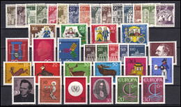489-528 Bund-Jahrgang 1966 Komplett, Postfrisch ** - Collections Annuelles