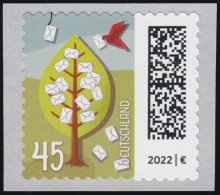 3713 Briefbaum 45 Cent Sk Aus 500er Mit UNGERADER Nummer ** - Rolstempels