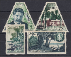 Monaco 492-495 Albert Schweitzer, Kompletter Satz, Postfrisch ** - Otros & Sin Clasificación