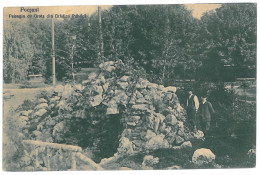 RO 95 - 13911 FOCSANI, The Public Garden, Grotto, Romania - Old Postcard - Used - 1911 - Romania