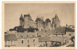 CPSM 9 X 14  Ille Et Vilaine VITRE Le Château (Façade Ouest)  Douce France  Bretagne - Vitre