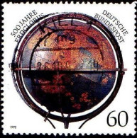 RFA Poste Obl Yv:1458 Mi:1627 500 Jahre Erdglobus (Belle Obl.mécanique) (Thème) - Géographie