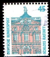 RFA Poste Obl Yv:1300 Mi:1468 Schloss Rastatt (cachet Rond) (Thème) - Châteaux
