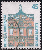 RFA Poste Obl Yv:1300 Mi:1468 Schloss Rastatt (cachet Rond) (Thème) - Castillos