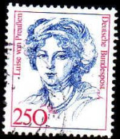 RFA Poste Obl Yv:1260 Mi:1428 Luise Von Preußen (cachet Rond) (Thème) - Famous Ladies