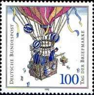 RFA Poste N** Yv:1470 Mi:1638 Tag Der Briefmarke Balon Poste (Thème) - Airships