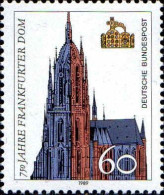 RFA Poste N** Yv:1266 Mi:1434 Frankfurter Dom (Thème) - Kerken En Kathedralen