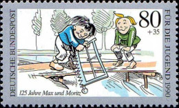 RFA Poste N** Yv:1289 Mi:1457 Für Die Jugend Wilhelm Busch Max & Moritz (Thème) - Contes, Fables & Légendes