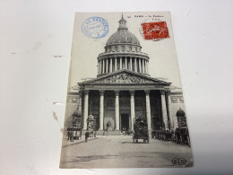 75-PARIS LE PANTHEON Tampon, Visite Du Panthéon Souvenir - Panthéon