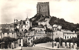 CREST, DROME, ARCHITECTURE, CHURCH, TOWER WITH CLOCK, CASTLE, FRANCE, POSTCARD - Crest