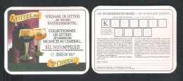 Bierviltje - Sous-bock - Bierdeckel  :  KASTEELBIER   (B 839) - Beer Mats