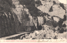 ES MONTSERRAT - Thomas 37 - Tunel Del Ferrocarril De Cremallera - Belle - Barcelona
