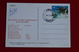 RR 1993 Hall+Ball Everest Expedition Signed Gary Ball Himalaya Mountaineering Himalaya Escalade - Sportivo