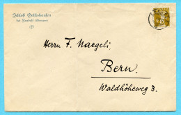 Brief Von Kradolf Nach Bern 1912 - Absender: Schloss Oettlishausen Bei Kradolf - Lettres & Documents