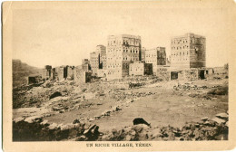 Yemen Village Scene Ed Sarrafian - Yémen