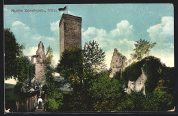 AK Teinach-Zavelstein, Blick Auf Die Ruine Zavelstein  - Bad Teinach