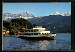 AK MS Stadt Bern, Beatenbucht Mit Morgenberg Und Dreispitz  - Autres & Non Classés