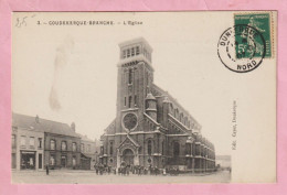 59 - NORD - COUDEKERQUE BRANCHE Prés DUNKERQUE - L'EGLISE ( DU SACRE COEUR ) - RARE : CAYEZ EDITEUR - Coudekerque Branche