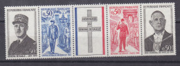France - Yvert 1695 / 8 ** - Général De Gaulle - Valeur 3,00 Euros - Unused Stamps