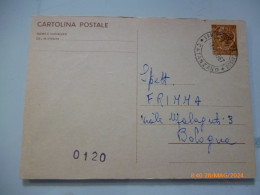 Cartolina Postale Viaggiata  Da Catanzaro A Bologna "FRIMMA" 1967 - 1961-70: Storia Postale