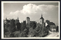 AK Arbon, Ortsansicht Mit Kirche  - Arbon