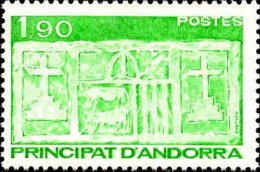 Andorre (F) Poste N** Yv:356/357 Ecu Primitif Des Vallées - Nuovi