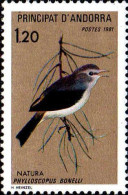 Andorre (F) Poste N** Yv:294/295 Natura Phylloscopus Bonelli & Tichodroma Muraria - Unused Stamps