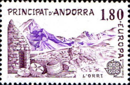Andorre (F) Poste N** Yv:313/314 Europa Cept Grandes œuvres Du Génie Humain - Neufs
