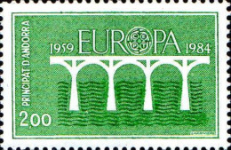 Andorre (F) Poste N** Yv:329/330 Europa Cept Pont De La Coopération - Unused Stamps