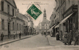 N°3726 W -cpa Romilly -rue De La Boule D'Or- - Romilly-sur-Seine