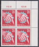 1980 , Mi 1632 ** (2) -  4er Block Postfrisch - Kampf Dem Rheuma - Ungebraucht