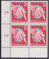 1980 , Mi 1632 ** (3) -  4er Block Postfrisch - Kampf Dem Rheuma - Nuevos