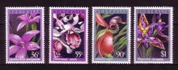 AUSTRALIEN MI-NR. 997-1000 POSTFRISCH(MINT) ORCHIDEEN 1986 - Mint Stamps