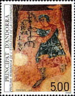 Andorre (F) Poste N** Yv:363 Mi:384 Pintura Romanica De L'Esglesia De La Cortinada (Thème) - Religie